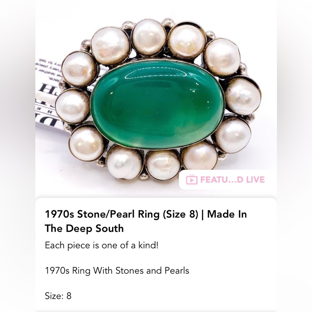 Made In The Deep South 1970s Ring